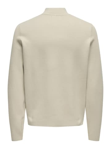 ONLY & SONS Strickpullover in Silver Lining 1