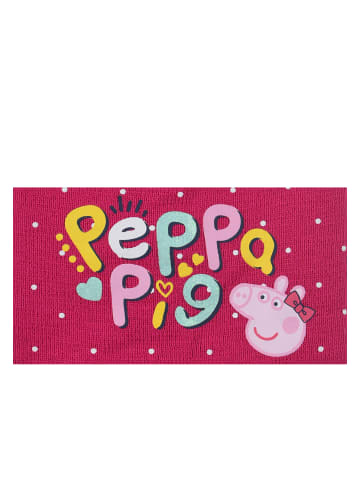 Peppa Pig Wintermütze Mädchen Beanie warm Strickmütze in Pink
