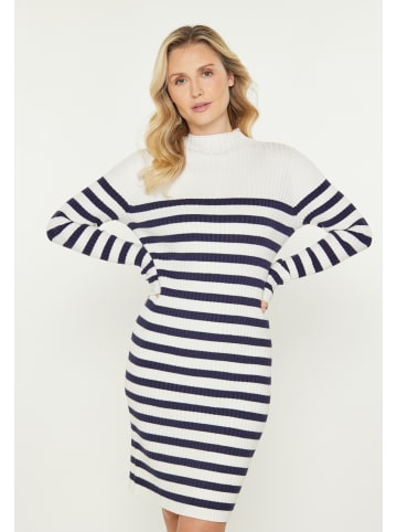 usha BLUE LABEL Women Dress in offwhite navy
