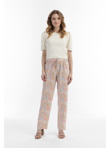 Albee Women Stoffhose in Blau Mehrfarbig