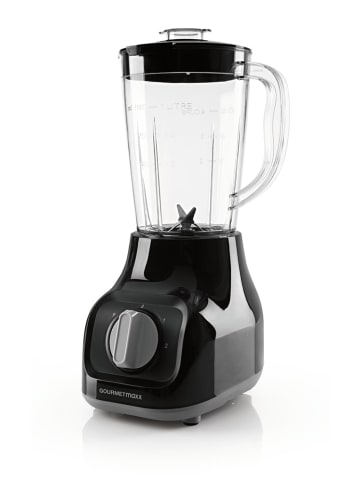 Gourmet Maxx Standmixer 350W schwarz Schwarz
