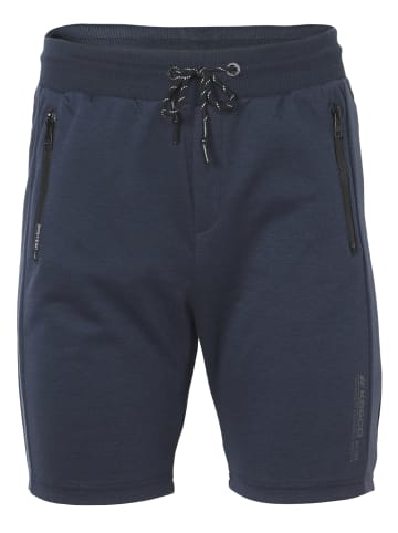 KOROSHI JOGGER INTERLOCK SHORTS in blau