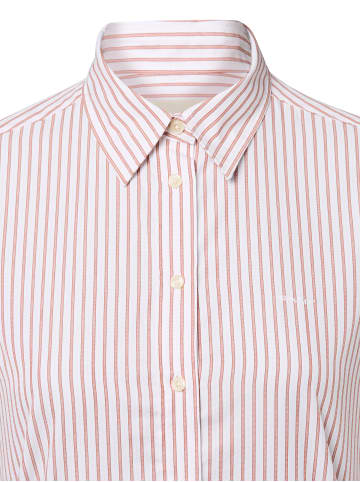 Gant Hemdbluse in weiß mehrfarbig