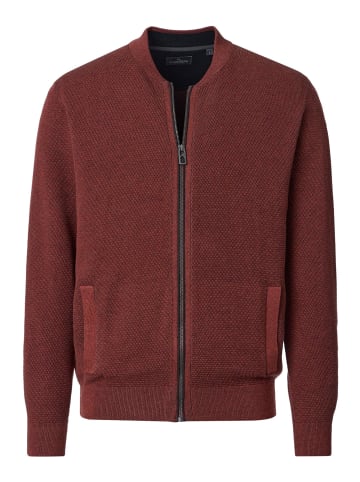 Casa moda Strickjacke Basic in Rot