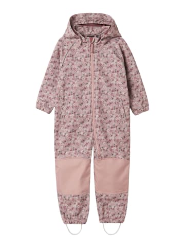 name it Softshelloverall NMFALFA08 SOFTSHELL SUIT in woodrose