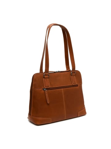The Chesterfield Brand Belgrado Schultertasche Leder 32 cm Laptopfach cognac