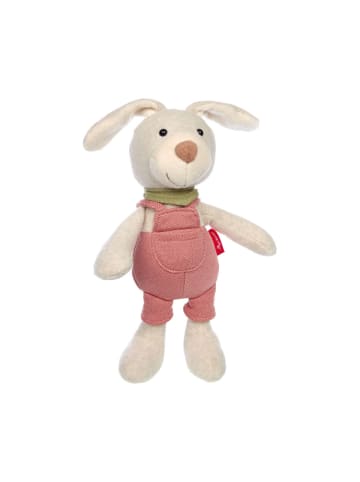 Sigikid Kuscheltier Latzhosen Hase rot Sweety