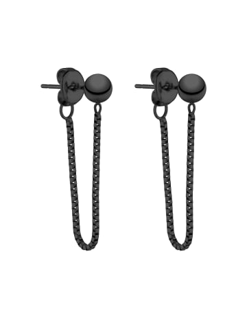 LIEBESKIND BERLIN Ohrhänger The Chain in schwarz
