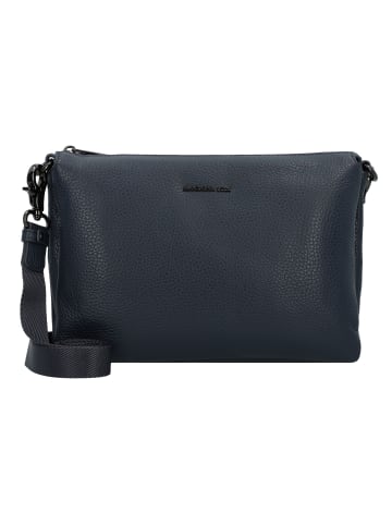 Mandarina Duck Mellow Leather Umhängetasche Leder 28 cm in dress blue