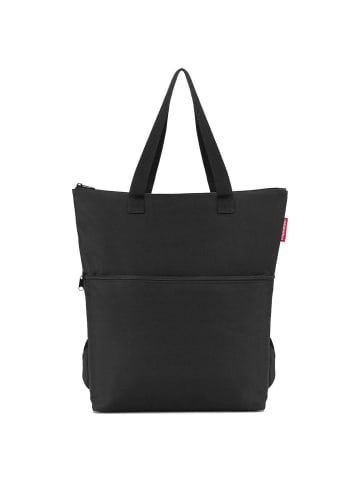 Reisenthel thermo cooler Backpack - Kühltasche 43 cm (twist silver) in schwarz
