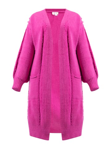 IZIA Long Cardigan in Pink