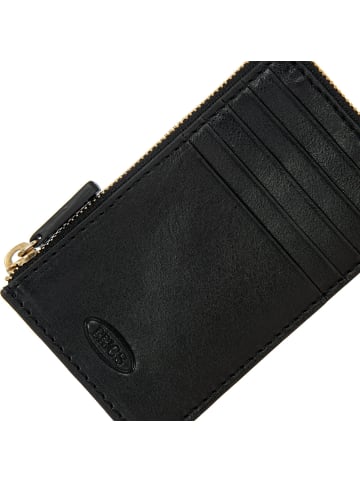 BRIC`s Volterra Kreditkartenetui RFID Schutz Leder 14 cm in black
