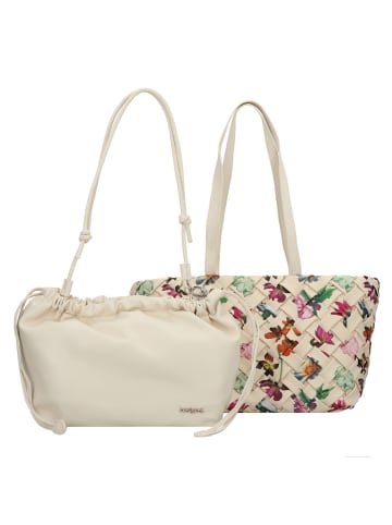 Desigual Éclat Shopper Tasche 43 cm in white