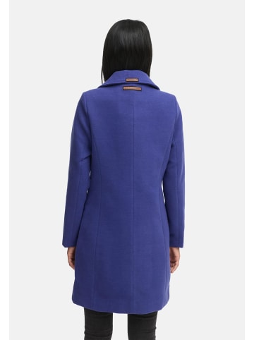 Marikoo Wollmantel Nanakoo in Blue Violet