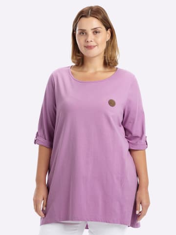 sheego Longshirt in orchidee