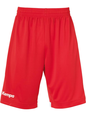 Kempa Sportshorts "Player Long Shorts" in Rot