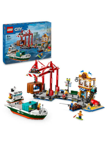 LEGO Bausteineset City Hafen mit Frachtschiff, ab 8 Jahre
