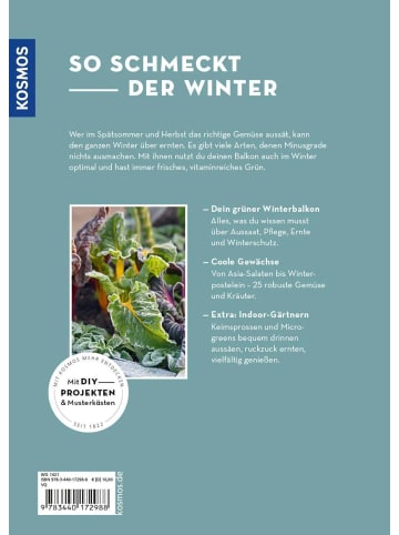 Franckh-Kosmos Coole Ernte | Balkongärtnern im Winter: Wintergemüse aus Topf & Kübel