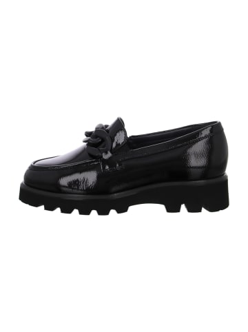 Sioux Mokassin Slipper in Schwarz
