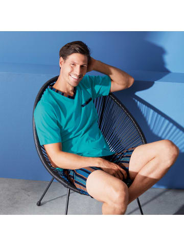 Erwin Müller Single-Jersey Shorty in türkis