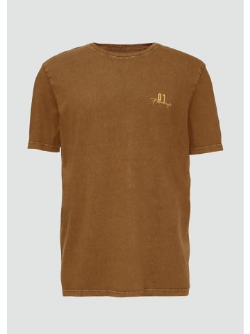 QS T-Shirt in 85D0_karamell