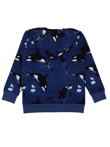 Walkiddy Sweatjacke Playful Orcas in Multicolored