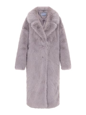 DreiMaster Damen Übergangsmantel in Grau Mauve