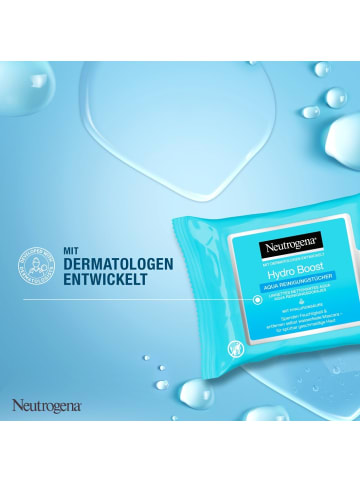 Neutrogena Reinigungstücher "Hydro Boost Aqua" 6er-Pack (6x 25St.)