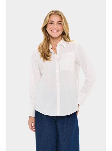 SAINT TROPEZ Hemd langarm MariannaSZ Regular fit in Bright White