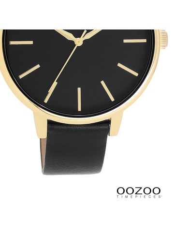 Oozoo Armbanduhr Oozoo Timepieces schwarz groß (ca. 42mm)