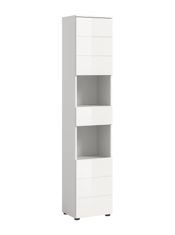 xonox.home Hochschrank  (B/H/T: 38x190x34 cm) in weiß hochglanz