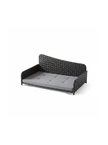 relaxdays Hundebett "XL" in Grau – (B)87 x (H)38 x (T)49 cm