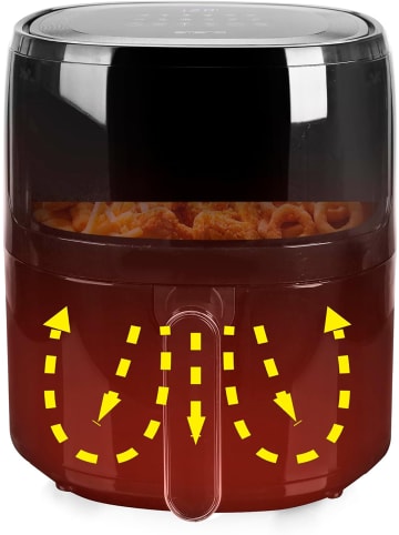Emerio AF-129329.3 Heißluft-Fritteuse Airfryer 5 Liter