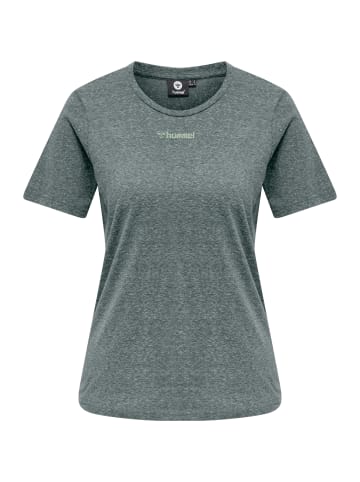 Hummel Hummel T-Shirt Hmlzandra Multisport Damen in DARKEST SPRUCE MELANGE