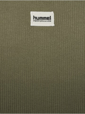 Hummel T-Shirt Hmlpulse Damen in DUSTY OLIVE
