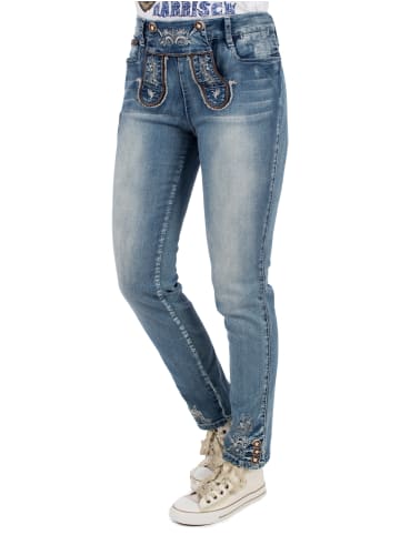MarJo Trachtenjeans K69-FRANZISKA in blau
