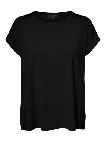 Vero Moda Basic Stretch T-Shirt VMAVA in Schwarz