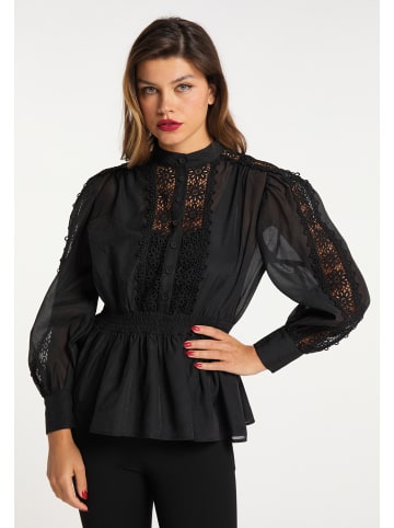 faina Bluse in Schwarz