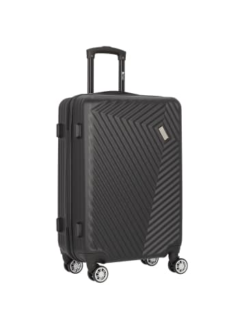 mano Don Carlo 4-Rollen Trolley 67 cm in schwarz