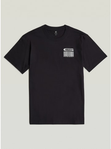 G-Star Raw Barcode Back Graphic Loose T-Shirt dk black