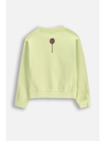 Coccodrillo Sweatshirt in limonengrün