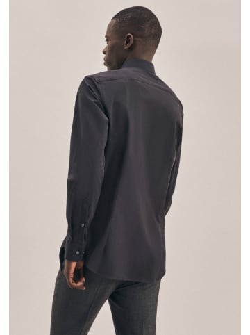 Seidensticker Business Hemd X-Slim in Schwarz