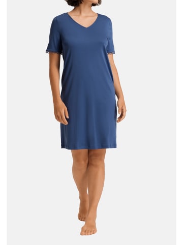 Hanro Nachthemd Anouk in Slate blue