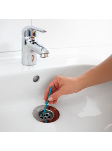 MAXXMEE Abflussreiniger-Stick Meeresbrise 50er-Set blau  Braun