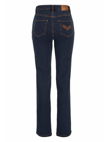 ARIZONA Gerade Jeans in dunkel blau