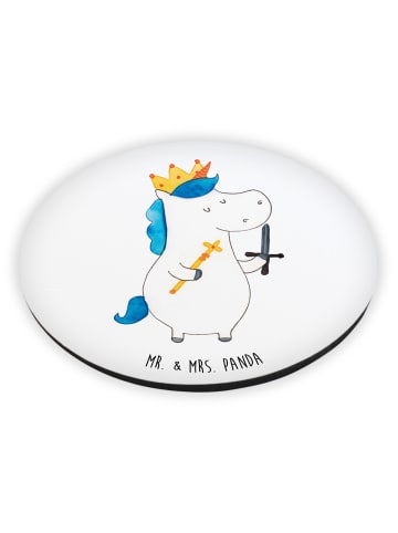 Mr. & Mrs. Panda magnet Einhorn König mit Schwert ohne Spruch in Weiß