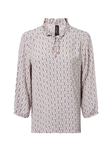 MARC CAIN COLLECTIONS Bluse in beige mehrfarbig