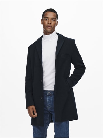 ONLY & SONS Mantel in Dark Navy 3