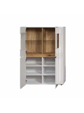 ebuy24 Sideboard Marlon Weiß 96 x 39 cm