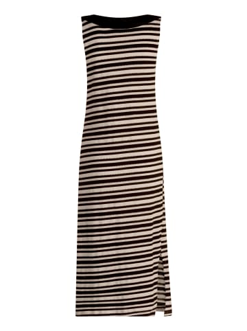 Betty Barclay Sommerkleid ohne Arm in Dark Blue/Nature
